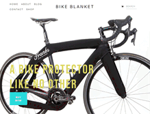 Tablet Screenshot of bikeblanket.com